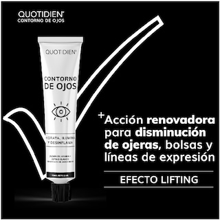 Foto 5 | Foto 5 | Crema Facial para Contorno de Ojos Quotidien con Extracto de Ginko Biloba 15 ml