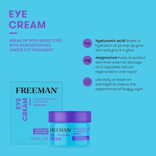 Foto 2 | Foto 2 | Crema Para Ojos Freeman, Restauradora, Hidratante Y Desmaquillante, 15 Ml - Venta Internacional.