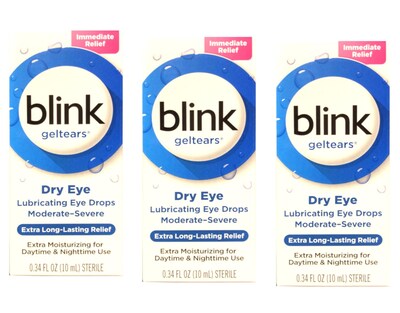 Foto 1 | Foto 1 | Gotas Lubricantes Para Ojos Blink Geltears Para Ojos Secos, 10 Ml X 3 - Venta Internacional.