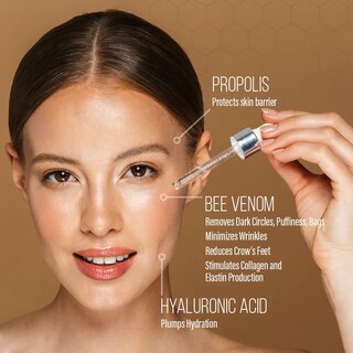 Foto 2 | Foto 2 | Sérum Para Ojos Bee & You, Antienvejecimiento, Antiarrugas, 15 Ml, Con Veneno De Abeja - Venta Internacional.