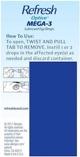Foto 4 | Foto 4 | Lubricante Eye Drops Refresh Lubricante Con Aceite Natural, 90 Ml - Venta Internacional.