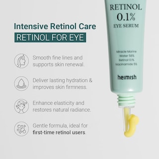 Foto 3 | Foto 3 | Sérum Para Ojos Heimish Marine Care Retinol 0 1% Antienvejecimiento 30 Ml - Venta Internacional.