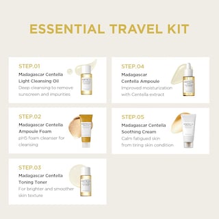 Foto 3 | Foto 3 | Travel Kit Skin1004 Madagascar Centella Toner Ampolla Cream - Venta Internacional.
