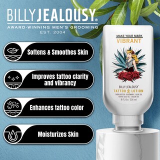 Foto 3 | Foto 3 | Loción Para Tatuajes Billy Jealousy Tattoo Aftercare 240 Ml - Venta Internacional.