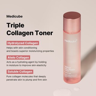 Foto 5 | Foto 5 | Tónico Medicube, Triple Colágeno Hidrolizado, Soluble En Atelo, 140 Ml - Venta Internacional.