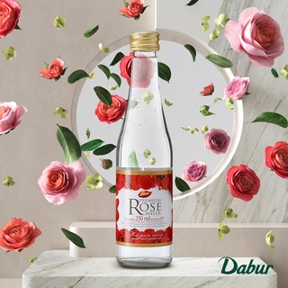 Foto 7 | Foto 7 | Elixir Aromático Dabur De Agua De Rosas, 250 Ml, Para Cocinar Y Para La Piel - Venta Internacional.