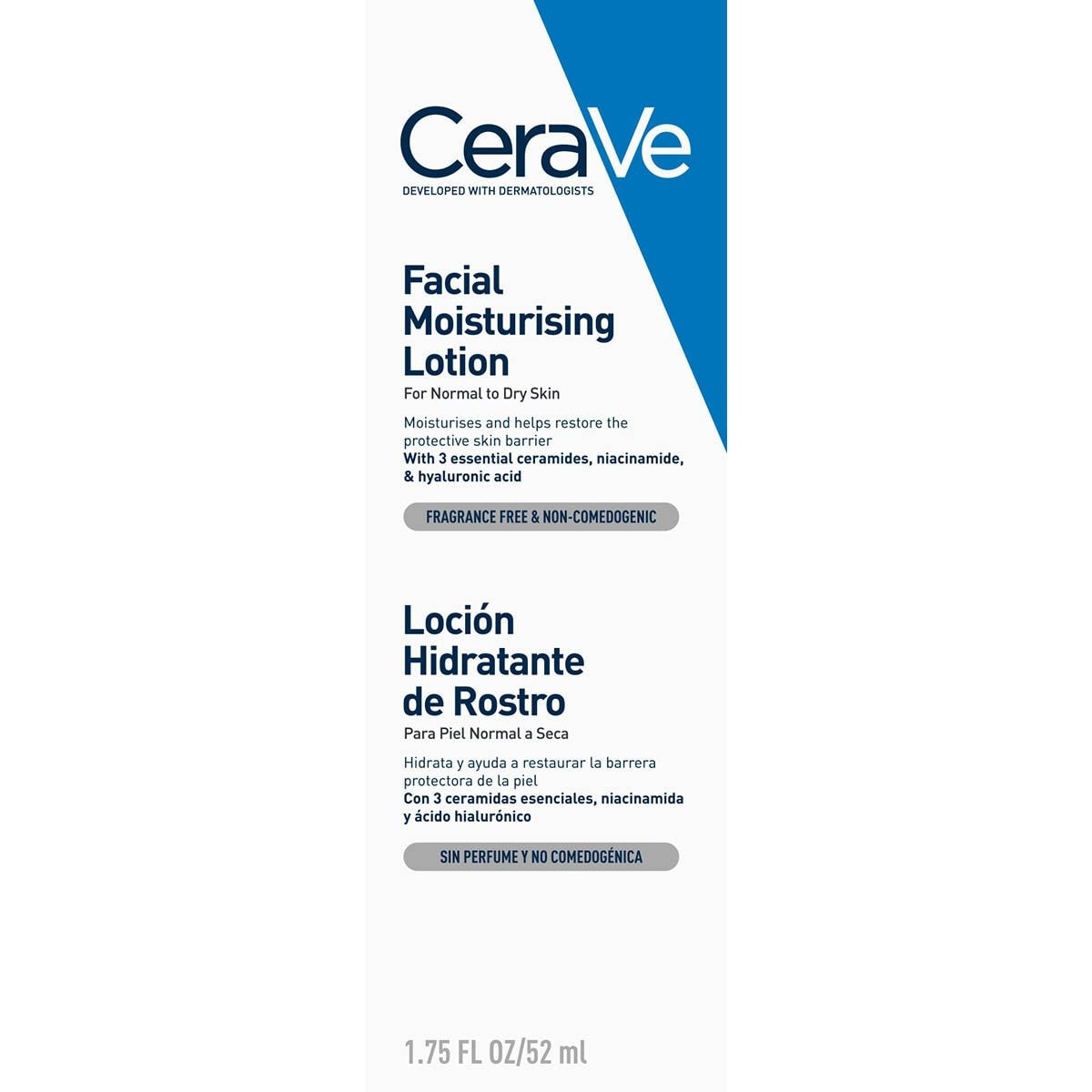 Loción Facial Hidratante Cerave 52ml