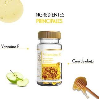 Foto 3 | Foto 3 | Cápsulas Faciales de Vitamina E Juveternal 90 Cápsulas Faciales Twist Off 400 mg C/u