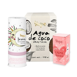 Foto 1 | Foto 1 | Kit Yuya Agua de Coco Hidratante Suero Anti Oxidante Tratamiento Antiacné Calma Todo Bien