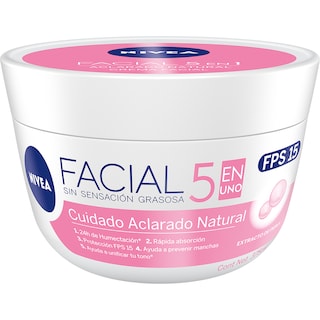 Foto 1 | Foto 1 | Crema Facial Nivea 5 en 1 Aclarado Natural 375 ml