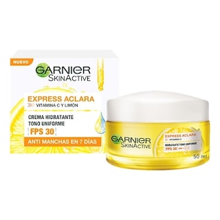 Foto 1 | Foto 1 | Crema Facial Garnier Skin Active Express Aclara 50 ml