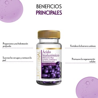 Foto 4 | Foto 4 | Duo Cápsulas Faciales Colágeno Biotina Ácido Hialurónico Juveternal 90 Cápsulas Efecto Lifting