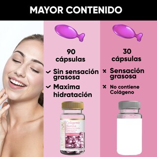 Foto 8 | Foto 8 | Duo Cápsulas Faciales Colágeno Biotina Ácido Hialurónico Juveternal 90 Cápsulas Efecto Lifting