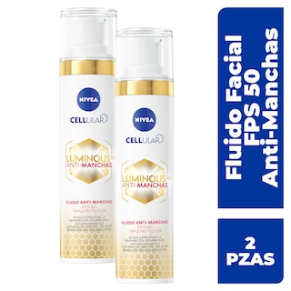 Foto 2 | Foto 2 | Fluido Anti Manchas Nivea Fps 50 2 Piezas