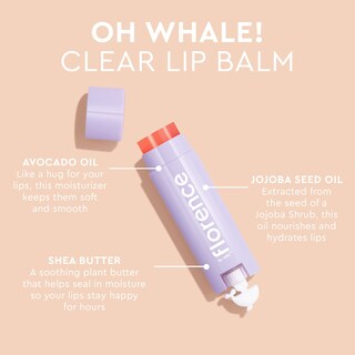 Foto 2 | Foto 2 | Bálsamo Labial Florence De Mills Oh Whale! Transparente, 4,5 G, Vegano - Venta Internacional.