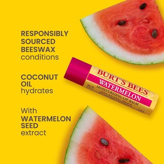 Foto 3 | Foto 3 | Bálsamo Labial Burt's Bees Watermelon, Hidratante, 4,25 Ml (paquete De 2) - Venta Internacional.