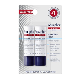 Foto 1 | Foto 1 | Bálsamo Labial Aquaphor Lip Repair Stick Hidratante 2x0.17 Oz - Venta Internacional.