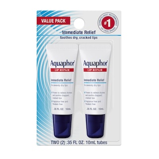 Foto 1 | Foto 1 | Bálsamo Labial Aquaphor Lip Repair Que Alivia Los Labios Secos Y Agrietados, 10 Ml X 2 - Venta Internacional.