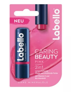 Foto 2 | Foto 2 | Bálsamo Labial Labello Caring Beauty 2 En 1 Color Pink + Termo Güish Gratis