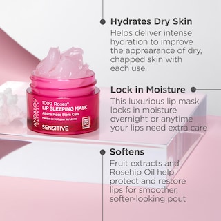 Foto 2 | Foto 2 | Mascarilla De Labios Andalou Naturals 1000 Roses Overnight 12 Ml Vegana - Venta Internacional.