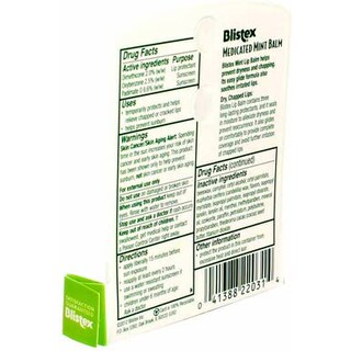 Foto 7 | Foto 7 | Bálsamo Labial Blistex, Protector Solar Medicado, Spf 15, Menta, 4,25 Ml - Venta Internacional.