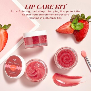 Foto 7 | Foto 7 | Set De Bálsamo E Hidratante Para Labios Anai Rui Exfoliante Y Mascarilla Labial - Venta Internacional.