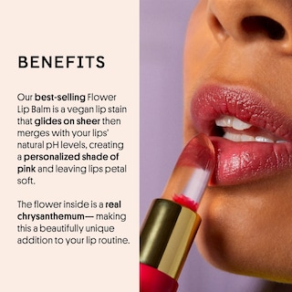 Foto 3 | Foto 3 | Bálsamo Labial Winky Lux Flower Balm, Ph Que Cambia De Color, Vegano, Rosa - Venta Internacional.