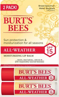 Foto 1 | Foto 1 | Bálsamo Labial Burt's Bees Para Todo Clima, Hidratante Spf 15 (paquete De 2) - Venta Internacional.