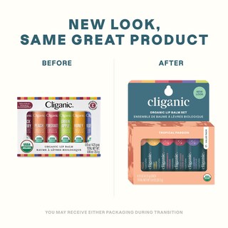 Foto 2 | Foto 2 | Set De Bálsamo Labial Cliganic Organic 6 Sabores Tropicales 100% Naturales - Venta Internacional.