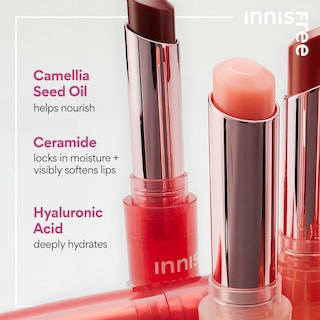 Foto 2 | Foto 2 | Bálsamo Labial Innisfree Dewy Tint, Ácido Hialurónico, Ceramidas Y Rosas - Venta Internacional.