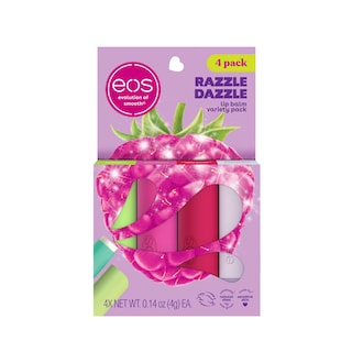 Foto 1 | Foto 1 | Set De Regalo De Bálsamo Labial Eos Razzle Dazzle Lip Hidratator, Paquete De 4 - Venta Internacional.