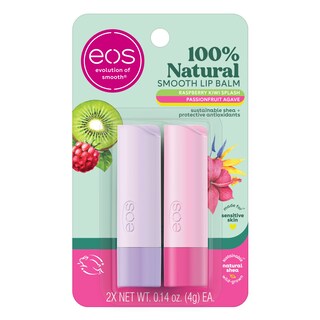 Foto 1 | Foto 1 | Bálsamo Labial Eos 100% Natural De Frambuesa, Kiwi Y Maracuyá, 4 Ml, Paquete De 2 - Venta Internacional.