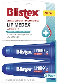 Foto 1 | Foto 1 | Bálsamo Labial Blistex Lip Medex Cherry Tube 2x0.35 Oz De Hidratación Avanzada - Venta Internacional.