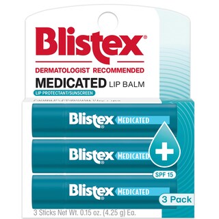 Foto 1 | Foto 1 | Bálsamo Labial Blistex Medication, 4,4 Ml, 3 Unidades, Previene La Sequedad Spf15 - Venta Internacional.