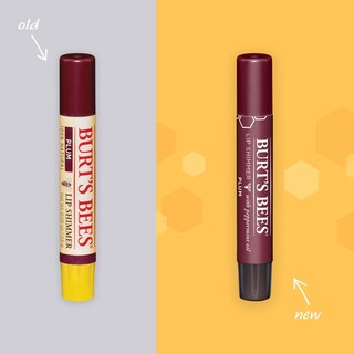 Foto 2 | Foto 2 | Bálsamo Labial Burt's Bees Shimmer Plum En Barra, Paquete De 4 - Venta Internacional.