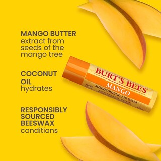 Foto 2 | Foto 2 | Paquete De Bálsamo Labial Burt's Bees Pink Pomelo, Mango Y Coco - Venta Internacional.