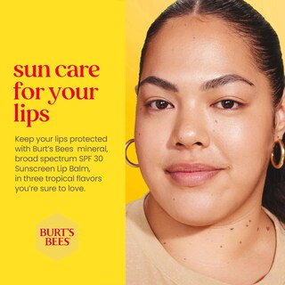 Foto 4 | Foto 4 | Bálsamo Labial Burt's Bees Island Getaway Sun Care Spf 30 (paquete De 3) - Venta Internacional.