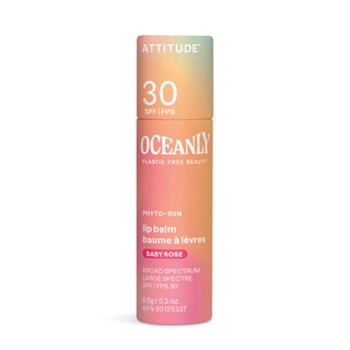 Foto 1 | Foto 1 | Bálsamo Labial Attitude Oceanly Tinted Spf 30 Vegan Baby Rose 9 Ml - Venta Internacional.
