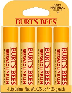Foto 1 | Foto 1 | Paquete De Bálsamo Labial Burt's Bees Bees Bees Bees, 4 X 4,25 Ml, Unisex - Venta Internacional.