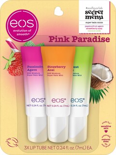 Foto 1 | Foto 1 | Bálsamos Labiales Eos 24h Moisture Super Balms Minis Pink Paradise - Venta Internacional.