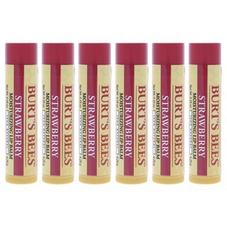 Foto 2 | Foto 2 | Bálsamo Labial Burts Bees Humectante Fresa Paquete De 6 - Venta Internacional.