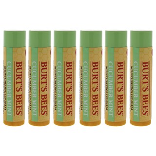 Foto 1 | Foto 1 | Bálsamo Labial Burts Bees Hidratante Pepino Y Menta Paquete De 6 - Venta Internacional.