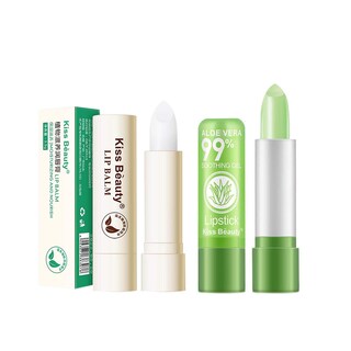 Foto 1 | Foto 1 | Bálsamo Labial Huoguo Aloe Vera Anti-secante Hidratante Resistente Al Agua - Venta Internacional.