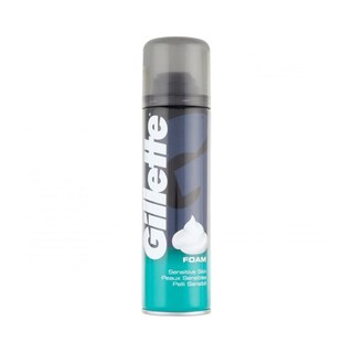 Foto 1 | Foto 1 | Espuma De Afeitar Gillette Classic Sensitive Skin 200 Ml Para Hombre - Venta Internacional.