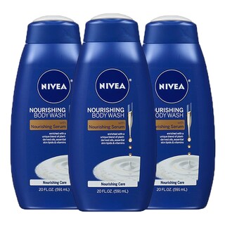 Foto 1 | Foto 1 | Gel De Baño Nivea Nourishing Care Con Sérum, 600 Ml (paquete De 3) - Venta Internacional.