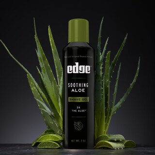 Foto 5 | Foto 5 | Gel De Afeitar Edge Soothing Aloe Para Hombre, 177 Ml (paquete De 6) - Venta Internacional.