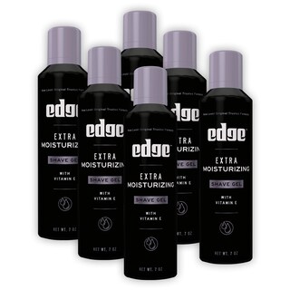 Foto 1 | Foto 1 | Gel De Afeitar Edge Extra Hidratante Con Vitamina E Para Hombre, Paquete De 6 - Venta Internacional.