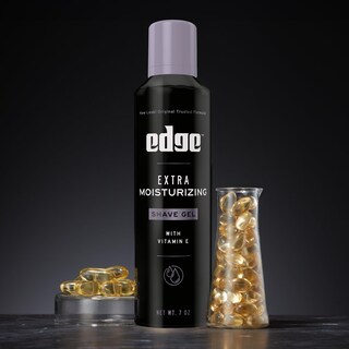 Foto 5 | Foto 5 | Gel De Afeitar Edge Extra Hidratante Con Vitamina E Para Hombre, Paquete De 6 - Venta Internacional.