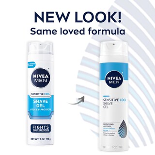 Foto 2 | Foto 2 | Gel De Afeitar Nivea Men Sensitive Cool Con Algas Marinas, 210 Ml, Paquete De 3 - Venta Internacional.