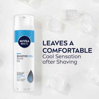 Foto 7 | Foto 7 | Gel De Afeitar Nivea Men Sensitive Cool Con Algas Marinas, 210 Ml, Paquete De 3 - Venta Internacional.